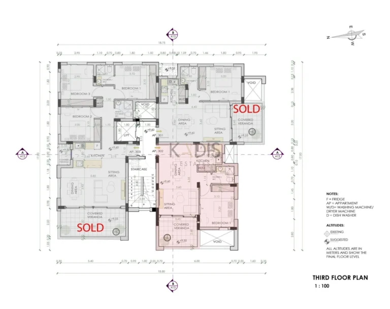 1 Bedroom Apartment for Sale in Nicosia – Kaimakli