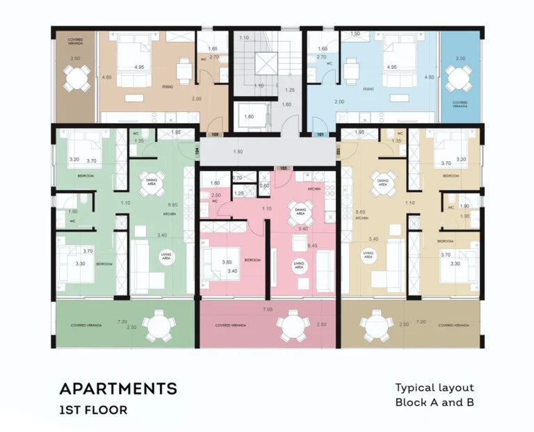 1 Bedroom Apartment for Sale in Koloni, Paphos District