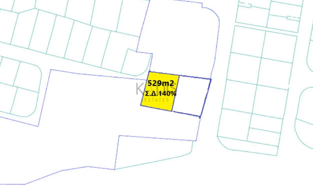 529m² Plot for Sale in Strovolos, Nicosia District