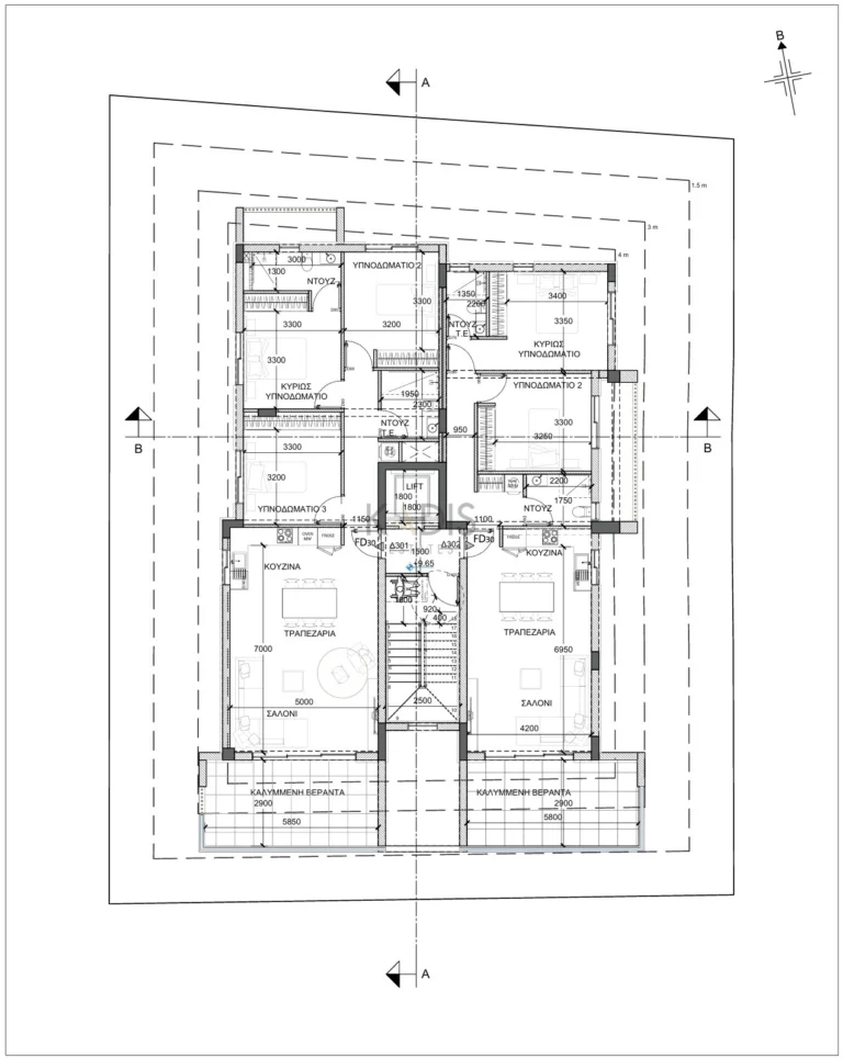 2 Bedroom Apartment for Sale in Agios Dometios, Nicosia District