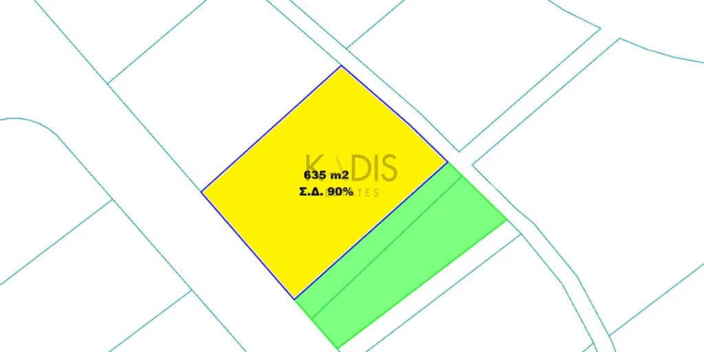 635m² Plot for Sale in Nicosia District