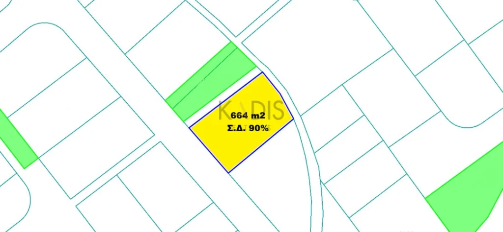 664m² Plot for Sale in Nicosia District